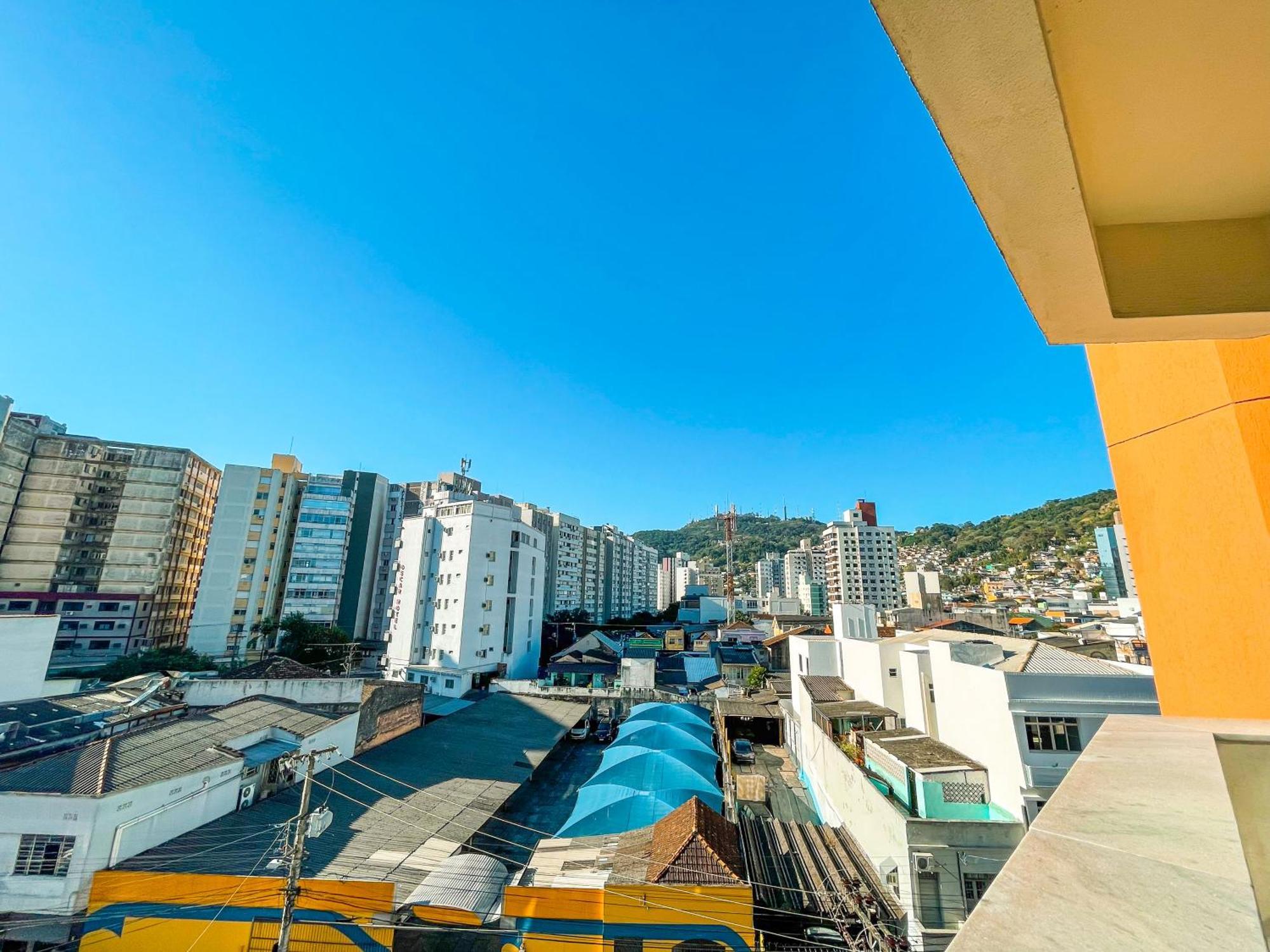 Studio No Centro: Piscina, Academia E Garagem N209 Florianópolis 外观 照片